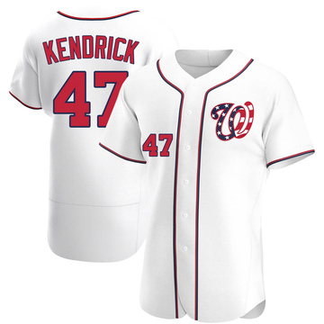 Howie Kendrick Men's Washington Nationals Alternate Jersey - Navy Authentic