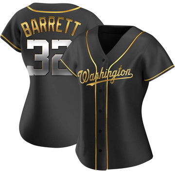 Aaron Barrett Men's Washington Nationals Alternate Jersey - Red Replica