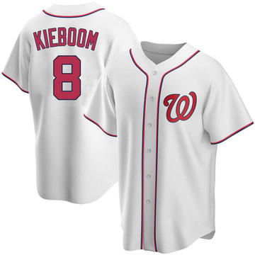 Top-selling Item] Carter Kieboom 8 Washington Nationals Alternate Player  Name 3D Unisex Jersey - Red