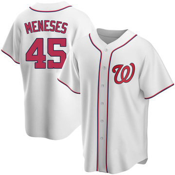 Joey Meneses Men's Washington Nationals Alternate Jersey - Black Golden  Replica