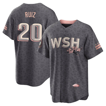 Washington Nationals Keibert Ruiz Signed Jersey JSA COA