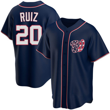 Keibert Ruiz Women's Washington Nationals Alternate Jersey - Black