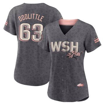 Men's Washington Nationals Sean Doolittle Nike Red Alternate Replica Player  Name Jersey