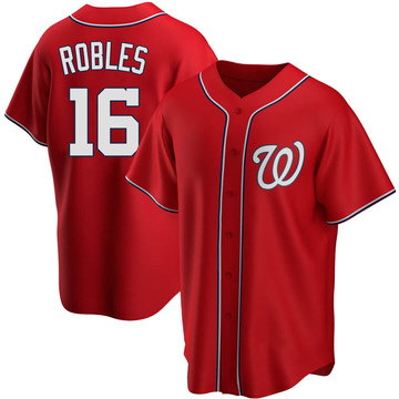 VICTOR ROBLES MLB GAME USED 2019 NATIONALS JERSEY CHAMPIONSHIP SEASON –  Piece Of The Game