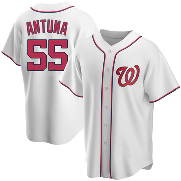 Outerstuff Washington Nationals Youth Sizes 8-20 Alternate White Team Jersey